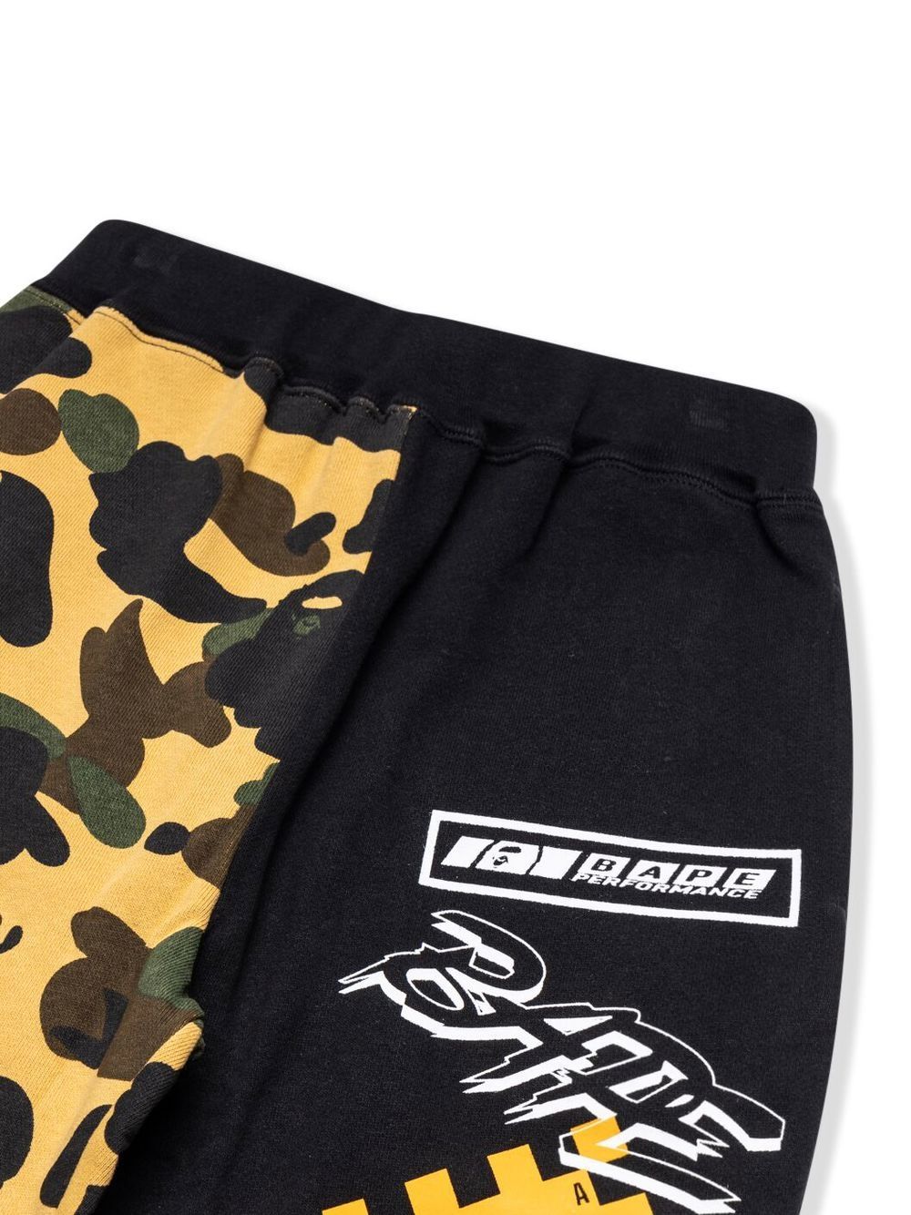 A BATHING APE® 1st Camo BAPE Team Emblem Track Pants