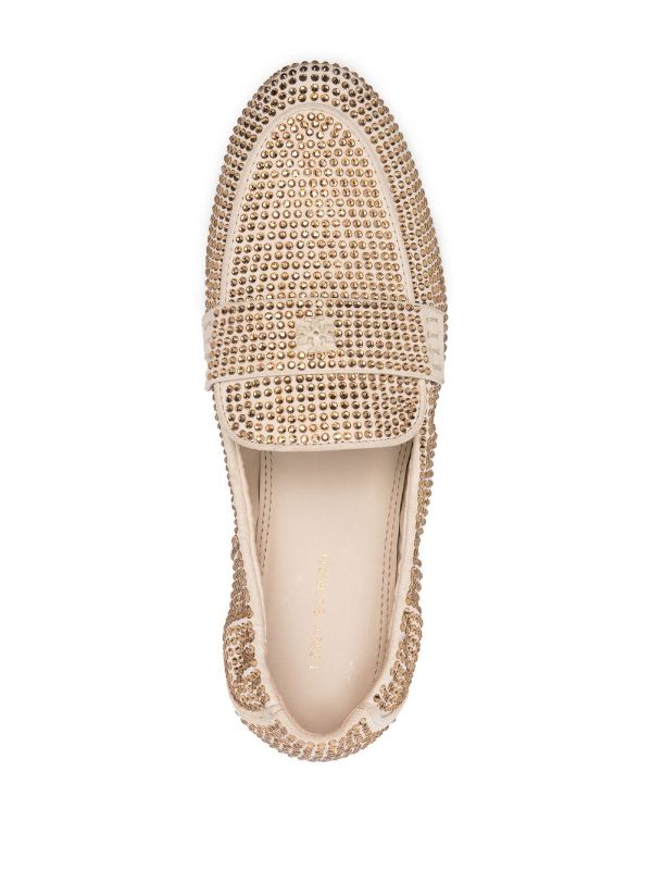 Embellished loafers sale