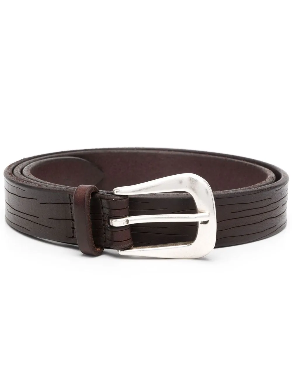 

Orciani Bull Soft leather belt - Brown