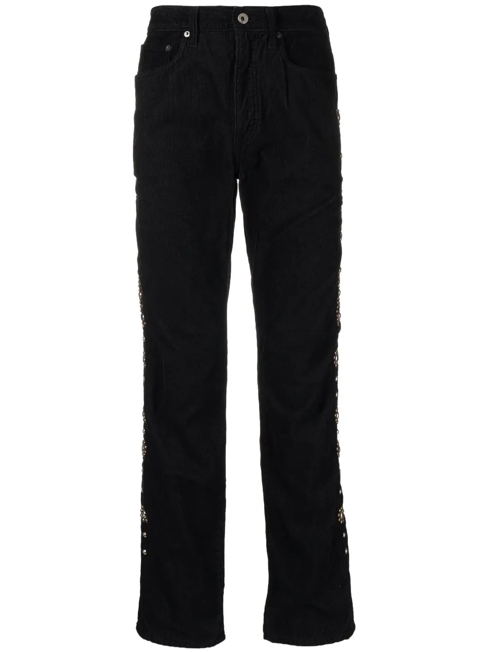 

Kapital Heavy Corduroy Monkey Cisco trousers - Black