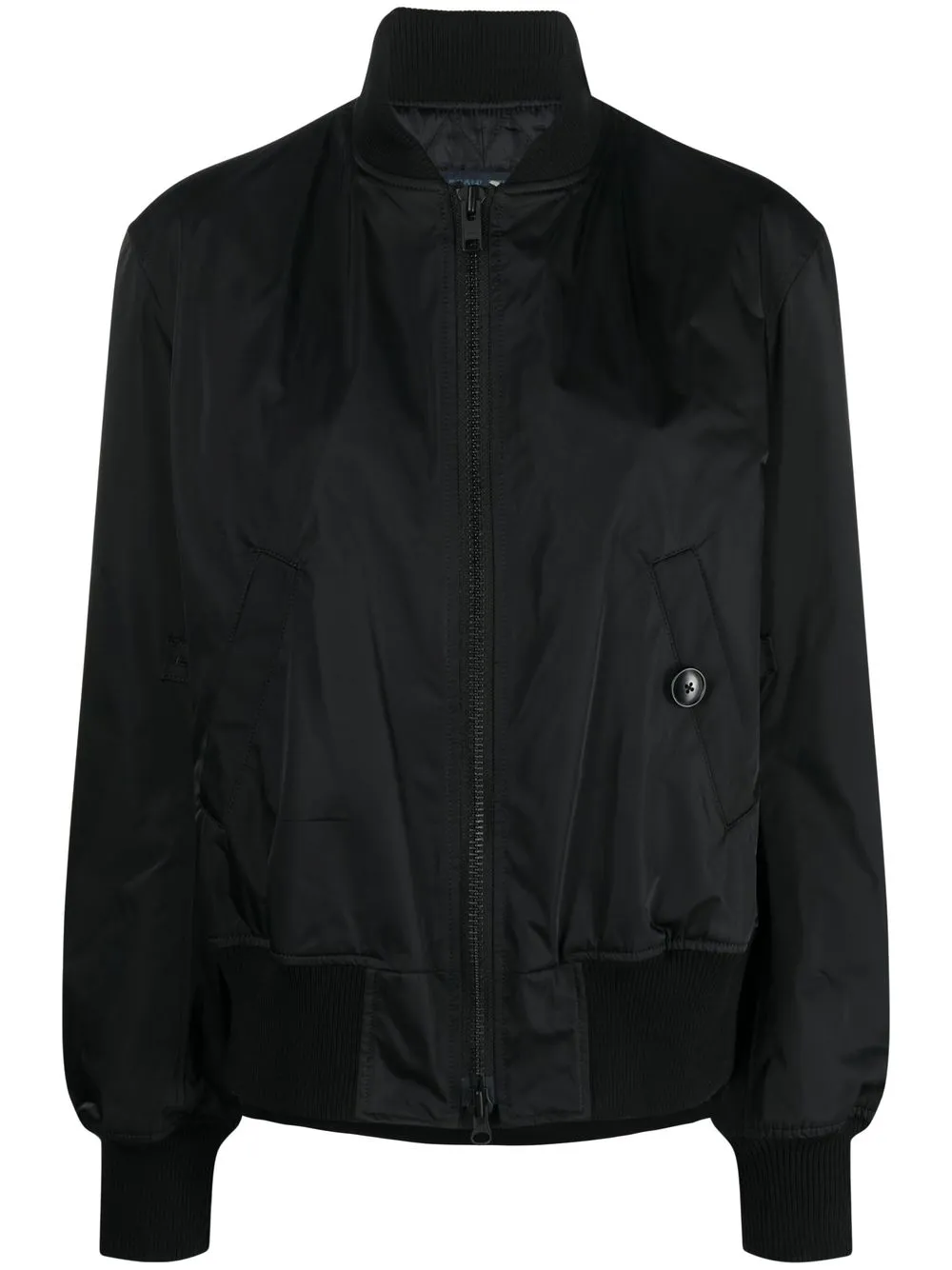 

Yohji Yamamoto oversize quilted bomber jacket - Black
