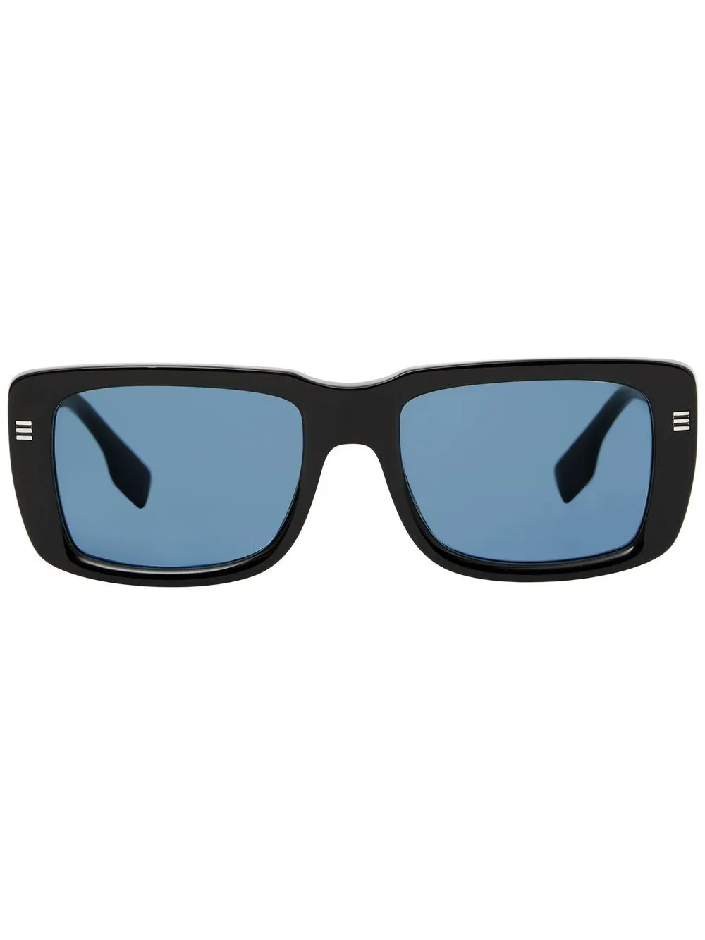 

Burberry logo-detail rectangle-frame sunglasses - Black