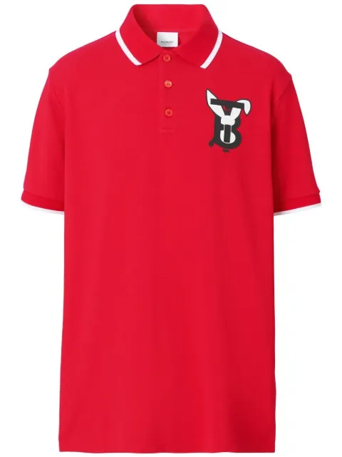 Burberry Rabbit logo-print polo shirt