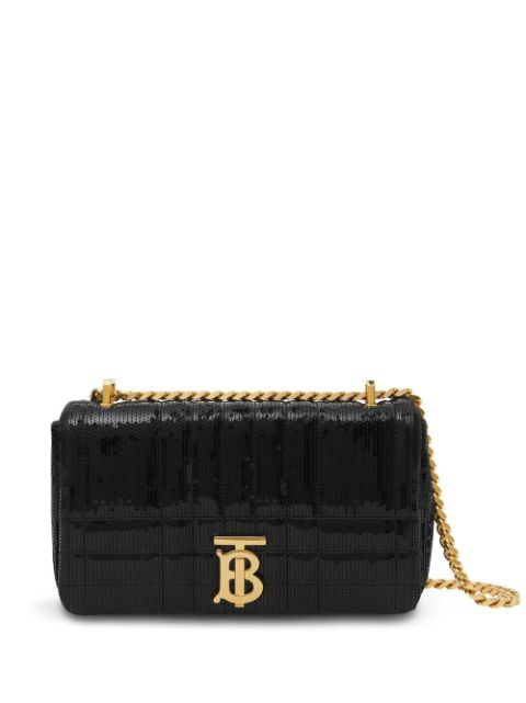 Burberry sequinned quilted small Lola bag Women