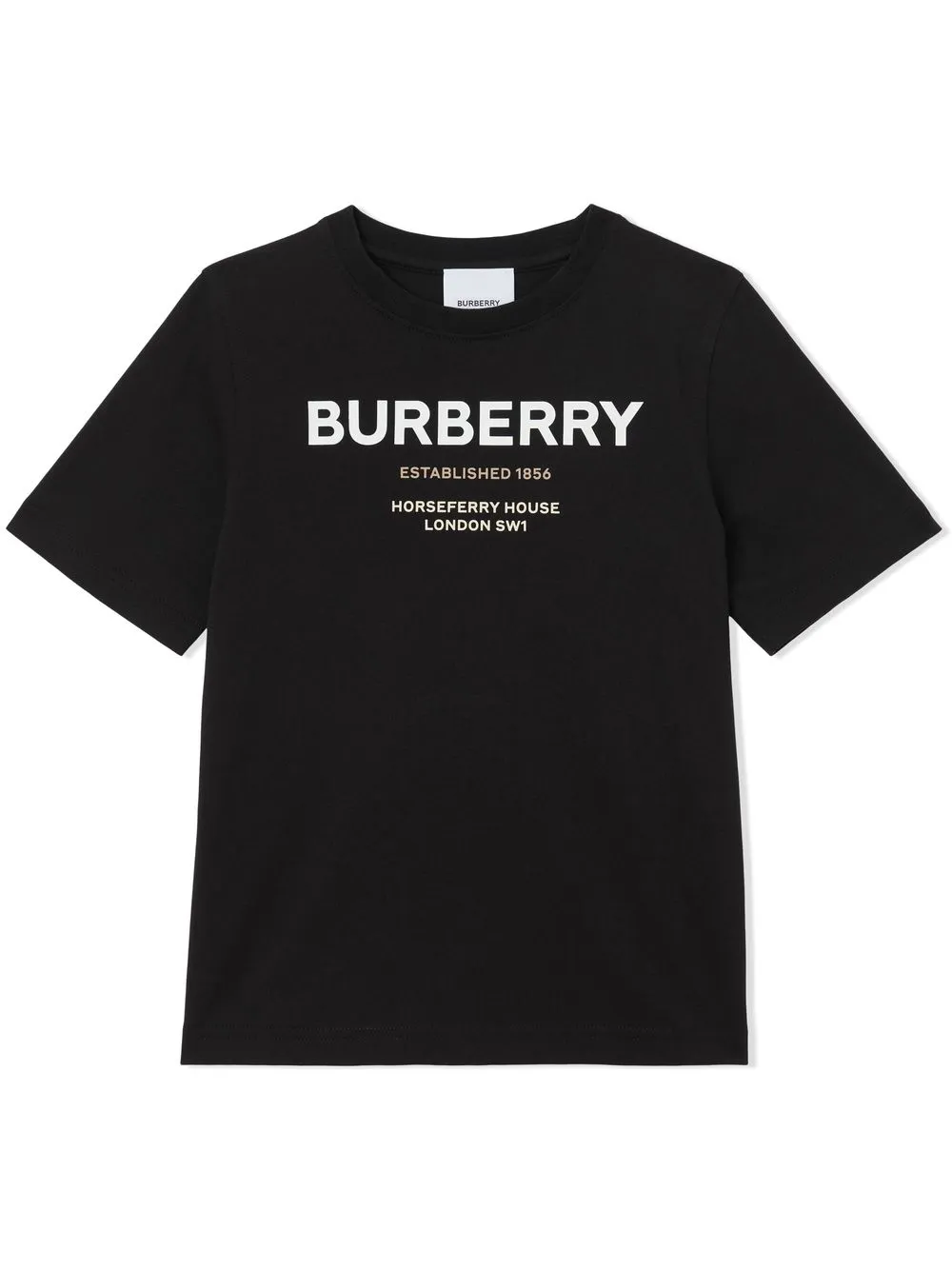 Burberry Kids Horseferry-print Cotton T-shirt - Farfetch