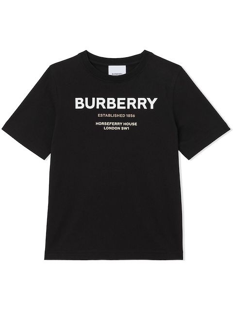 Burberry Kids T-Shirt mit Horseferry-Print