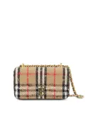 Burberry Vintage-check bouclé Lola bag - Neutrals