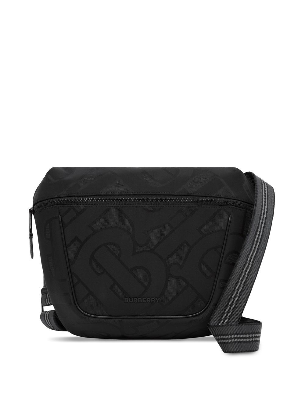 

Burberry bolsa crossbody Archie con monograma - Negro