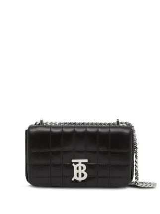 【関税込み】Burberry ブラック ミディアム Lola バッグ BURBERRY バーバリー ミディアムローラ バッグ ラムスキン