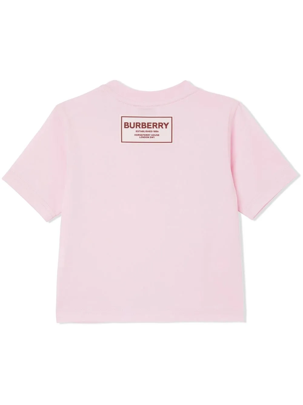 Burberry Baby Girls Pink Bear T-shirt In Pink