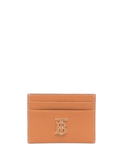 Burberry logo-plaque card holder Women