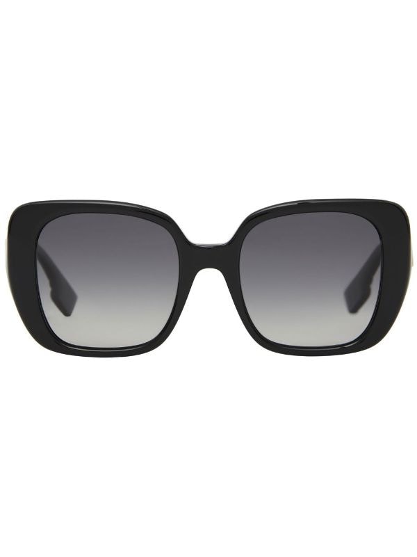 Off-White logo-plaque square-frame Sunglasses - Farfetch