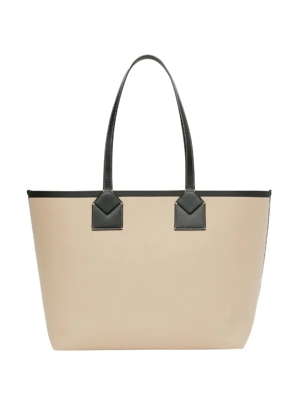 Burberry Medium Heritage Tote Bag in Natural