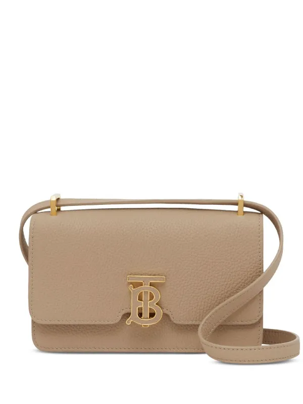 Burberry Grainy Leather Mini TB Bag - Farfetch