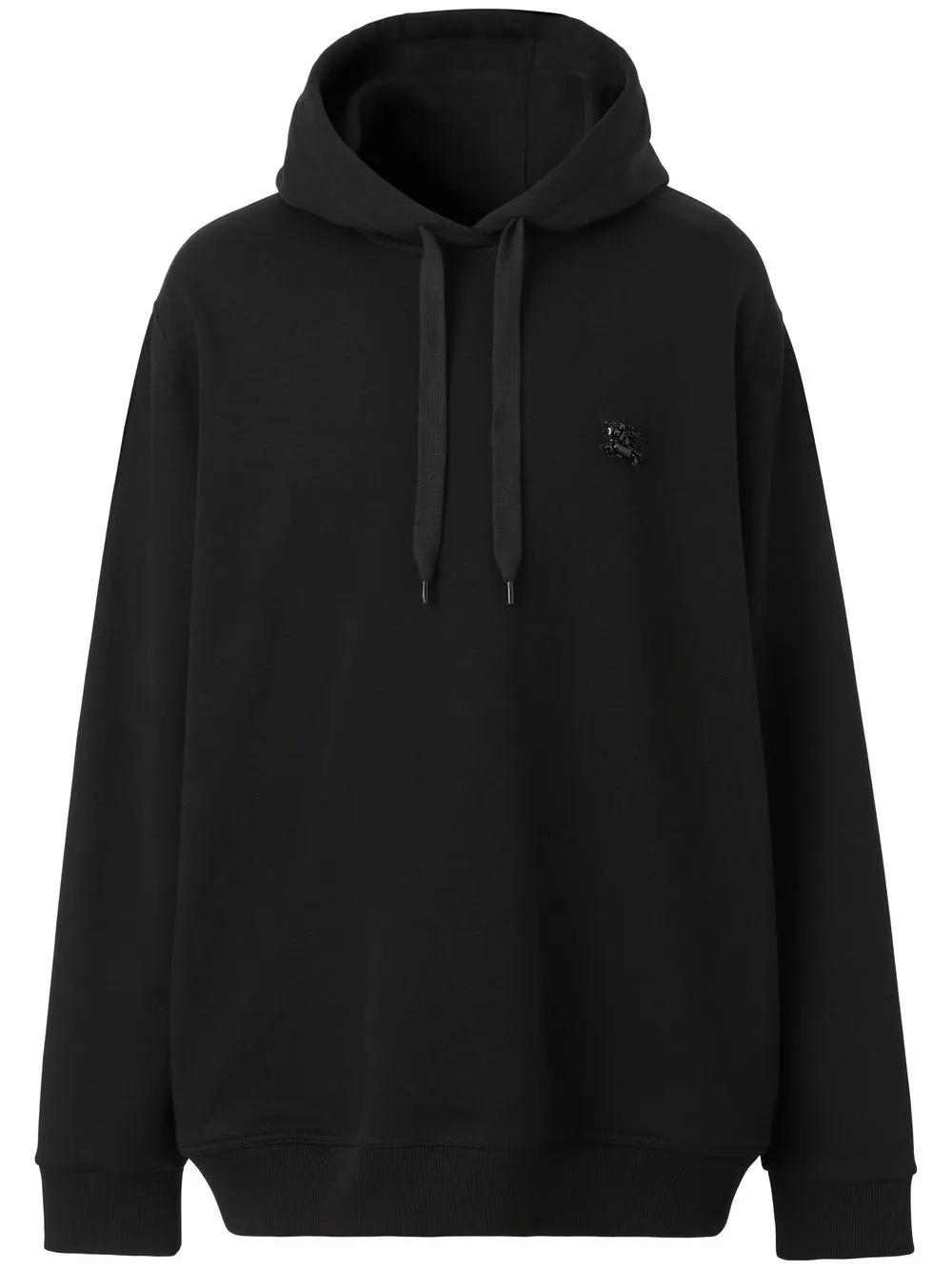 

Burberry crystal-embellished EKD hoodie - Black