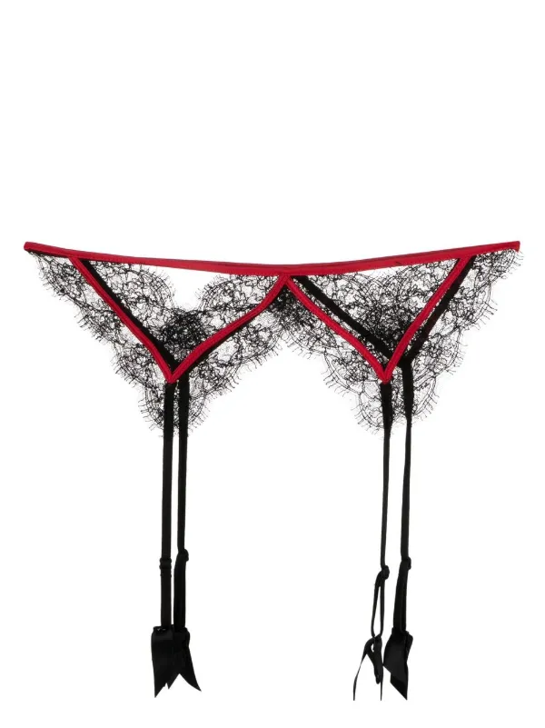 red and black garter belt Amazon.com: TVRtyle Women's Red Satin Sexy Wide Straps Big Bow Metal Clips Garter  Belts for Stockings S511R (Small) : Clothing, Shoes & Jewelry