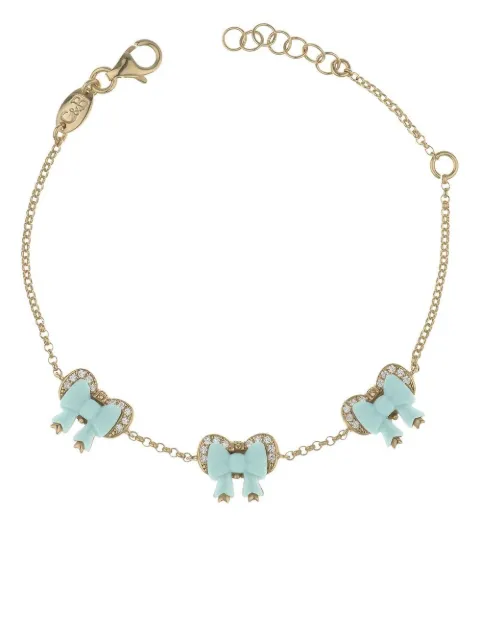 Cameo & Beyond ribbon-charm chain bracelet 