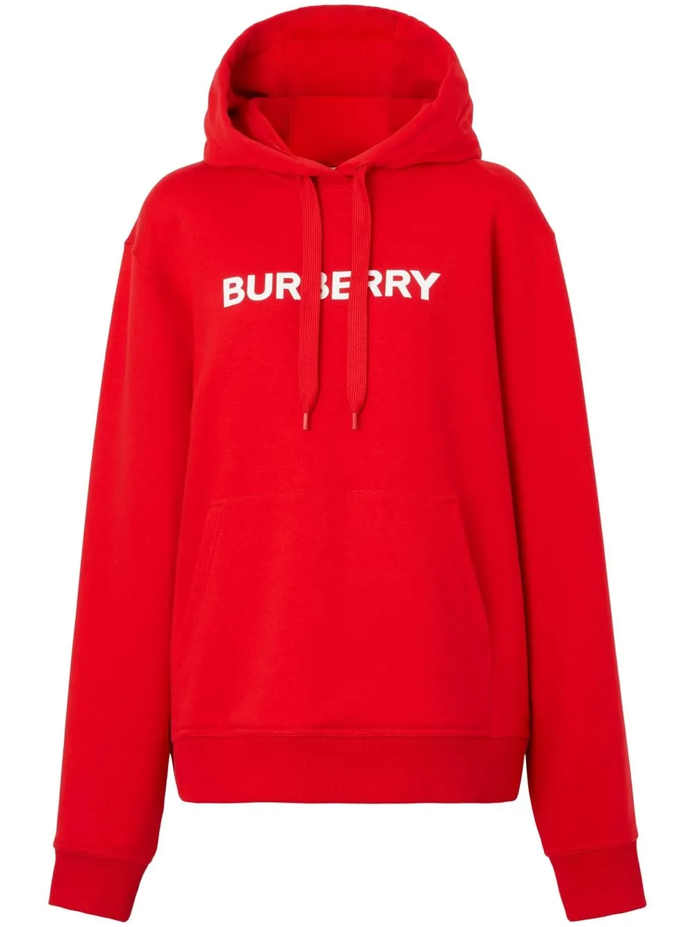 

Burberry hoodie con logo estampado - Rojo