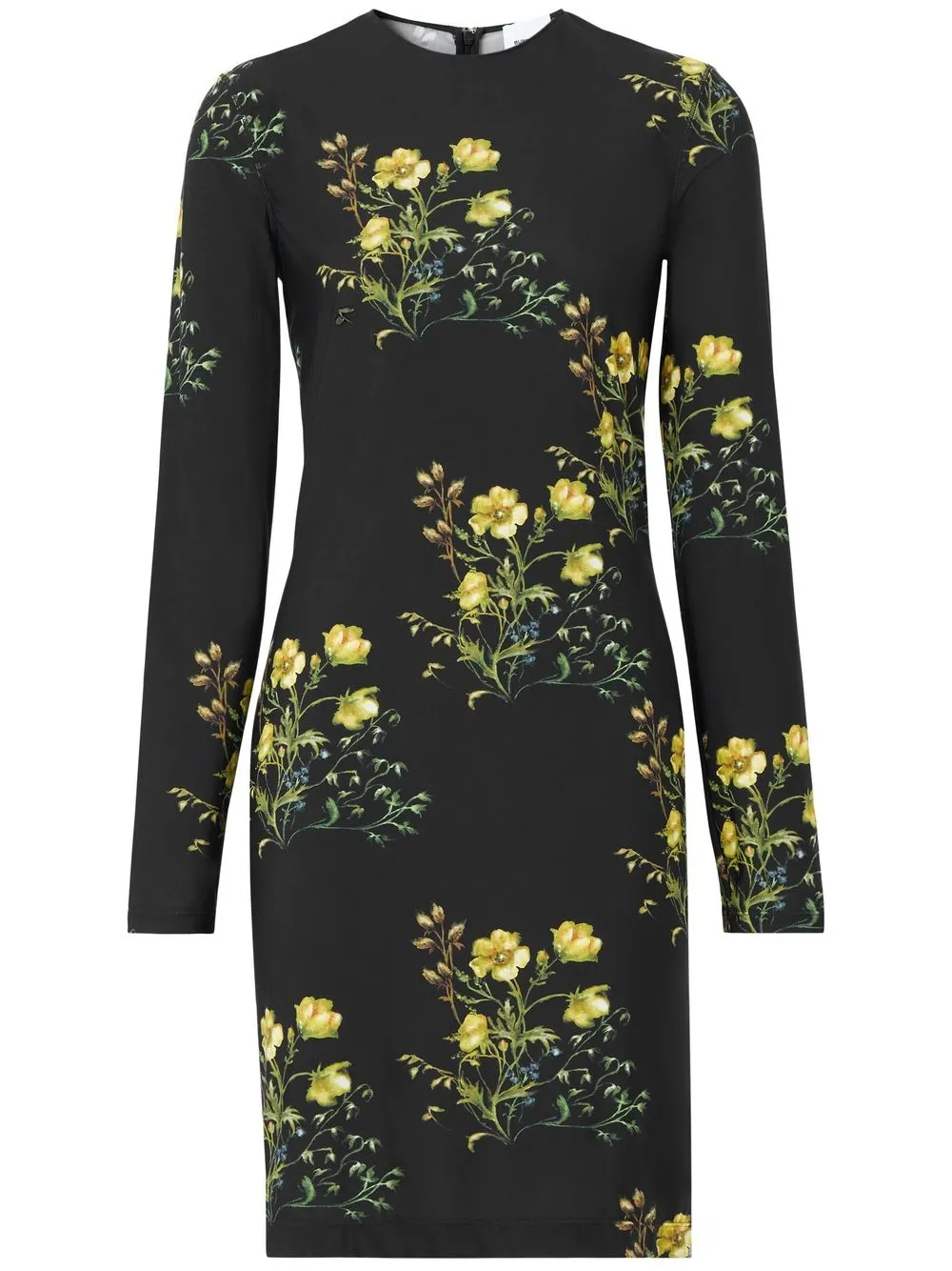 

Burberry floral-print stretch jersey dress - Black