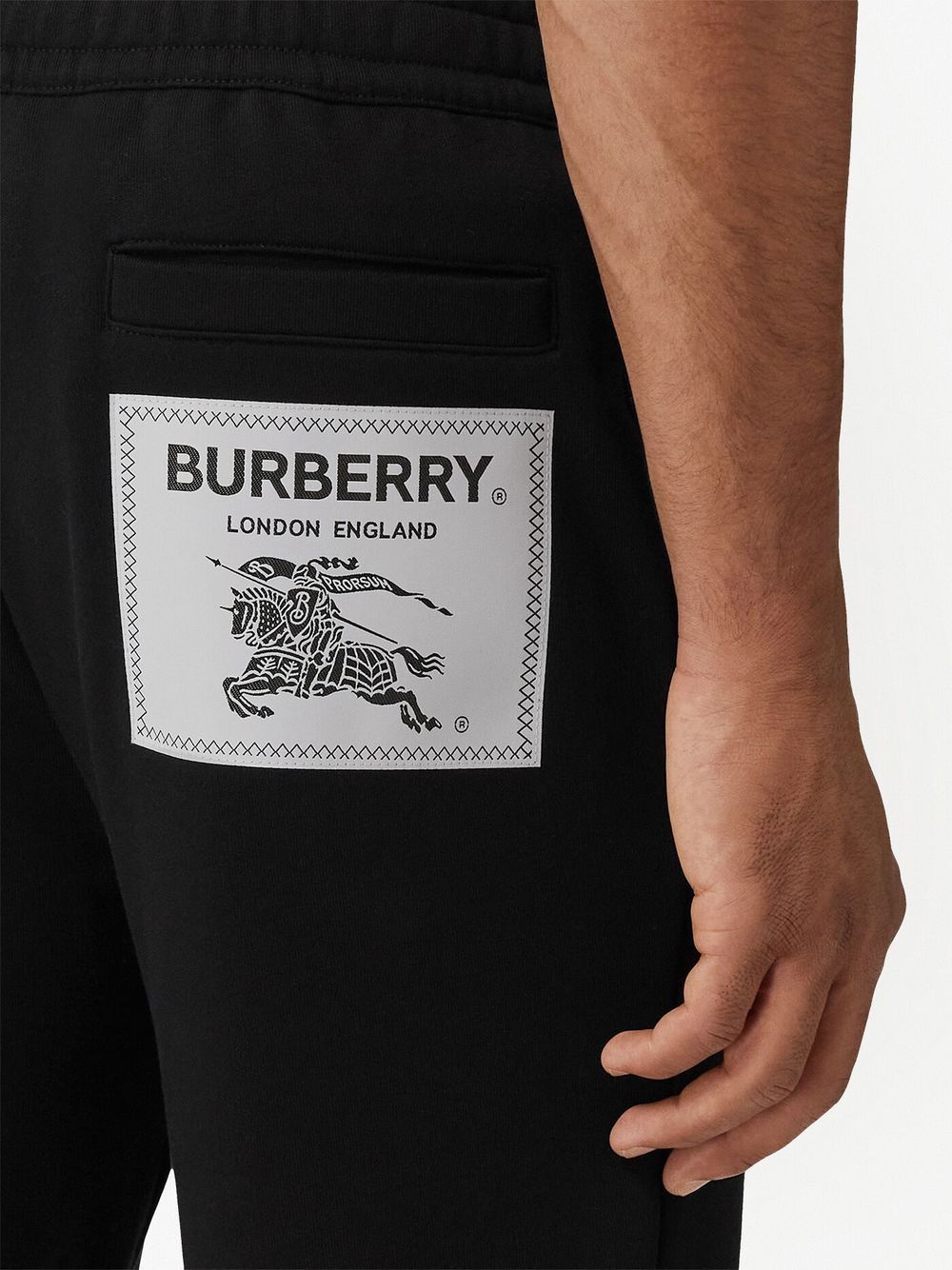 Burberry monogram-pattern Track Pants - Farfetch