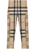 Burberry Kids Vintage Check-pattern leggings - Neutrals