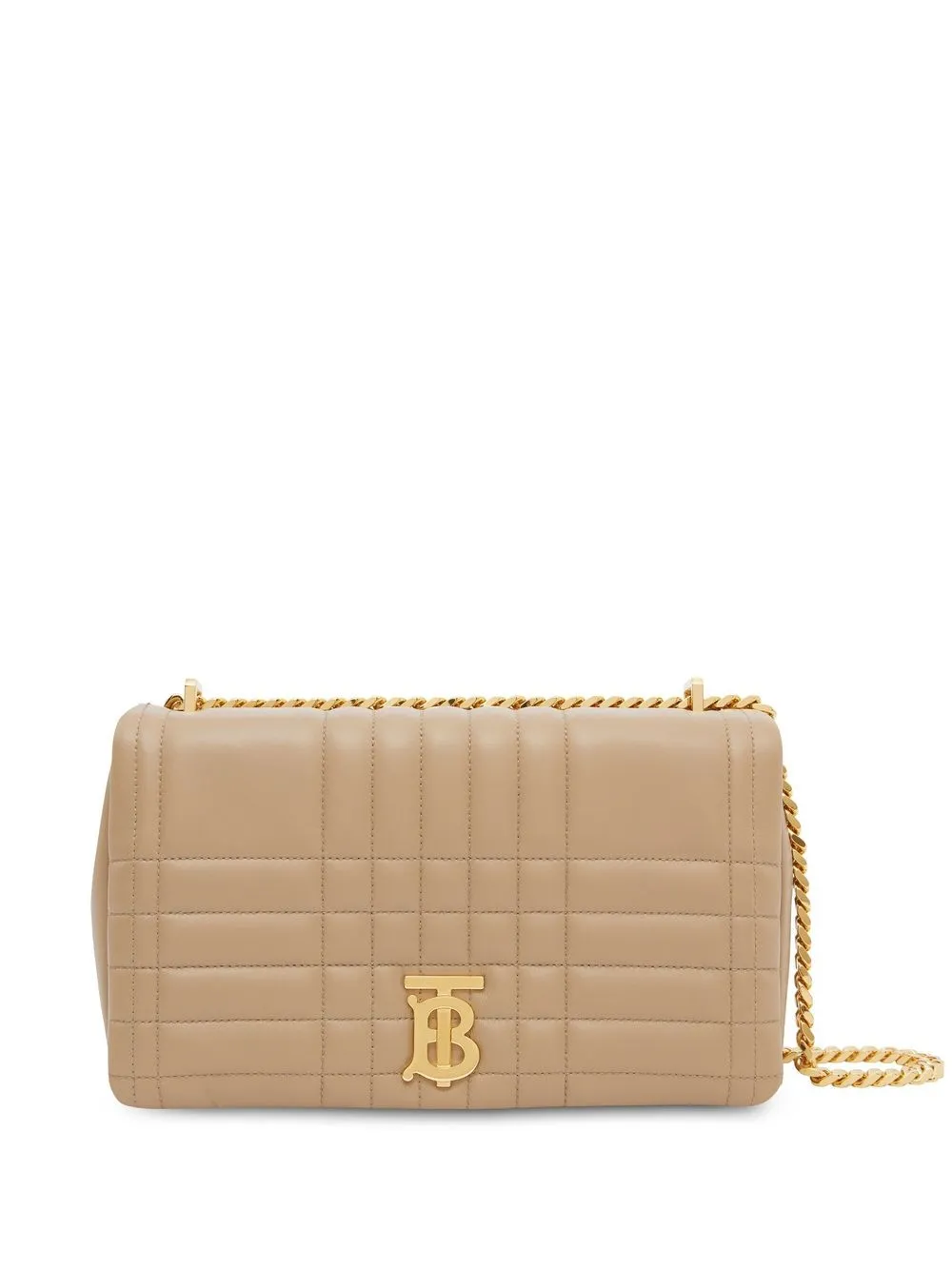 

Burberry Lola quilted leather medium bag - Neutrals