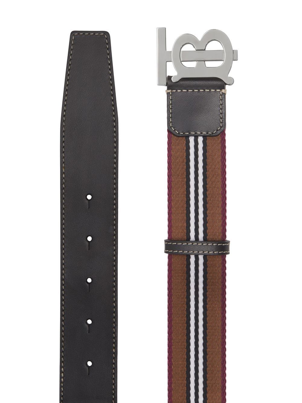 Burberry Men's Archive Beige Icon Stripe Belt, Size 130 CM 8044931 -  Jomashop