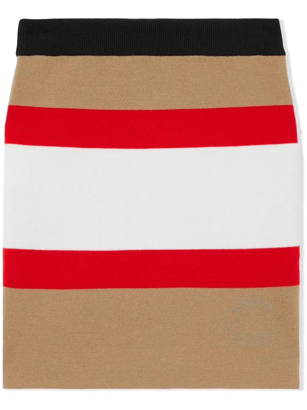 Burberry Kids Rok van wolmix - Beige