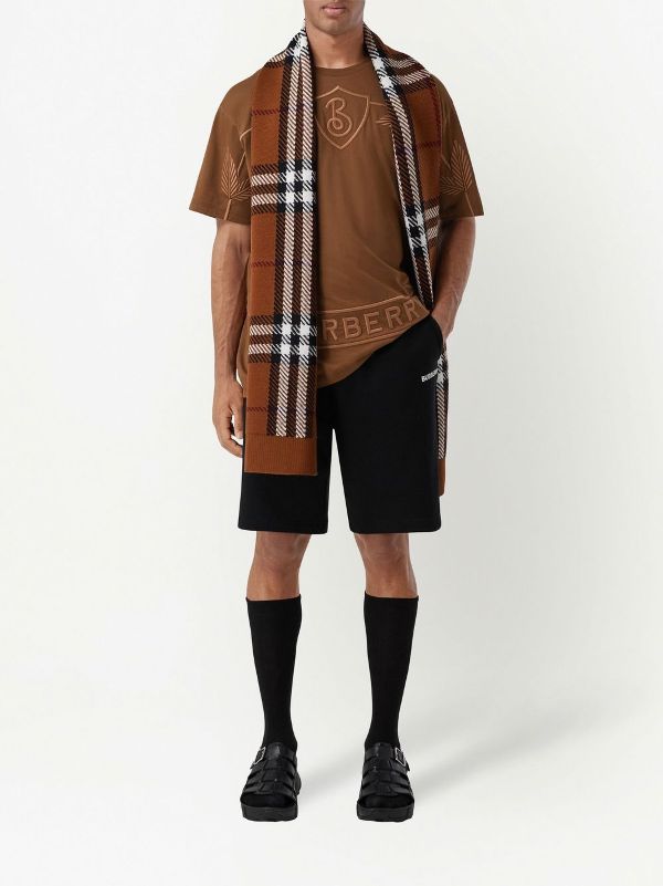 Burberry scarf fashion mens for