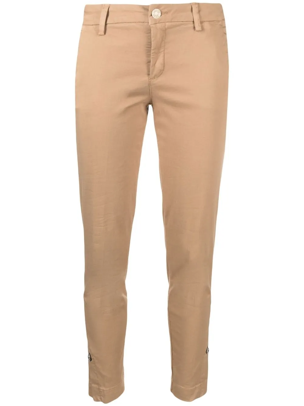 

LIU JO cropped skinny trouser - Brown