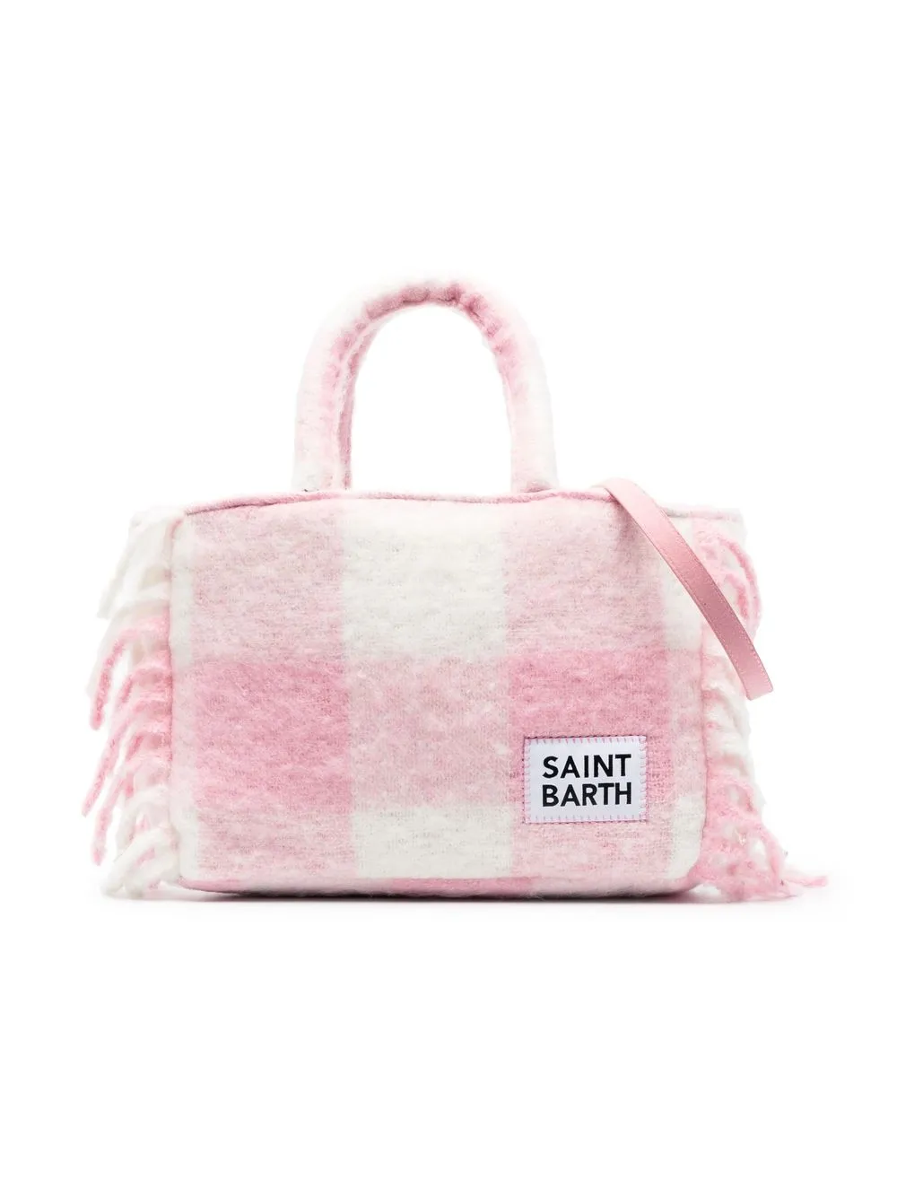 

MC2 Saint Barth Kids bolsa de hombro Colette Blanket - Rosado