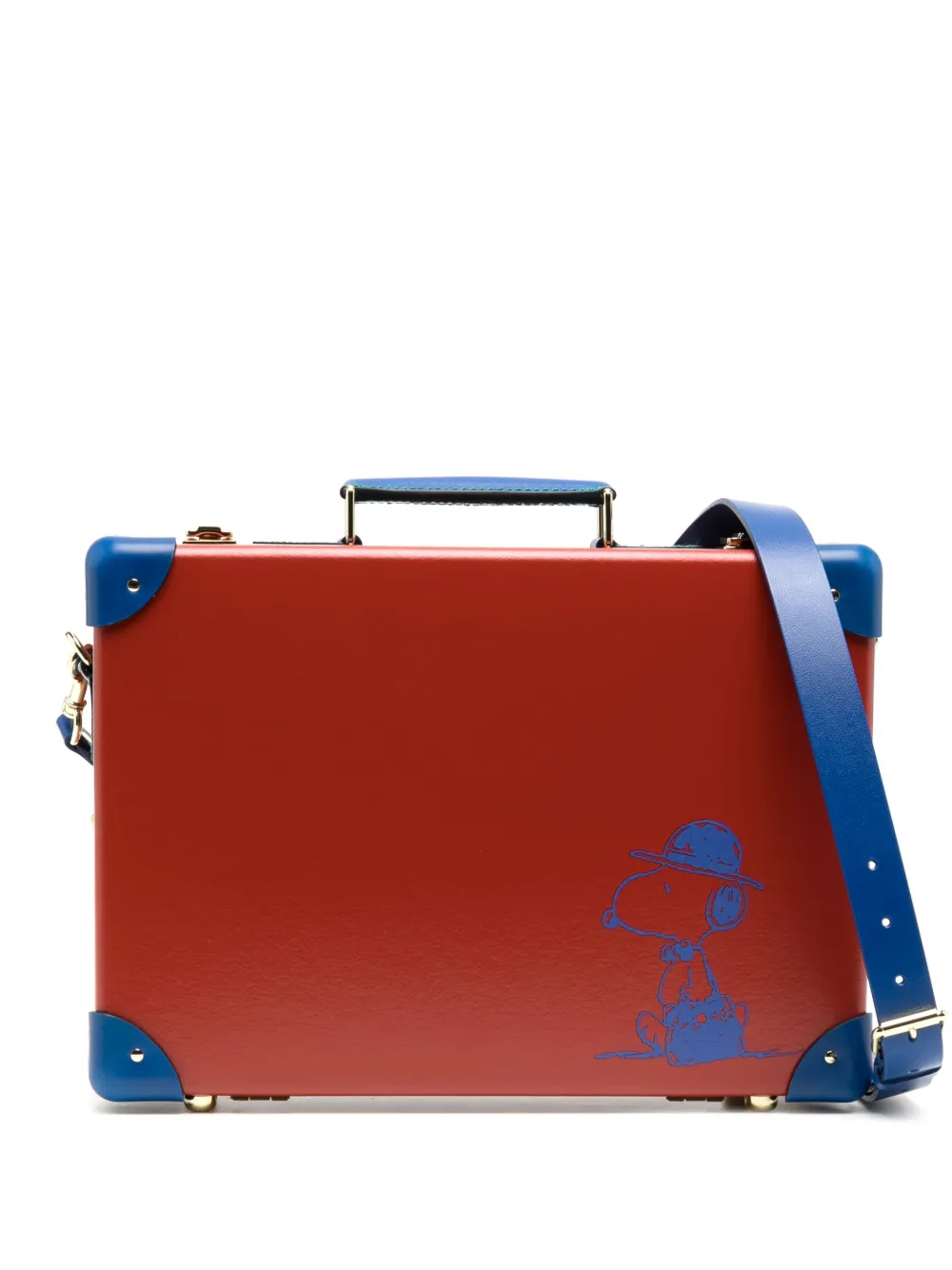 Globe-trotter X Peanuts Red Small Attaché Briefcase