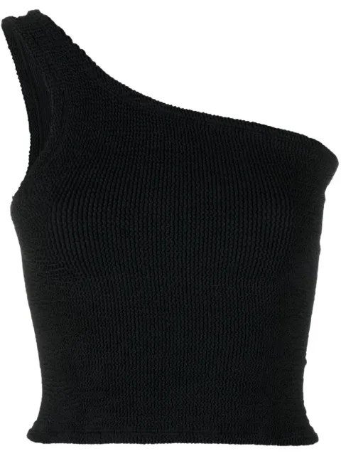 Hunza G one-shoulder vest top