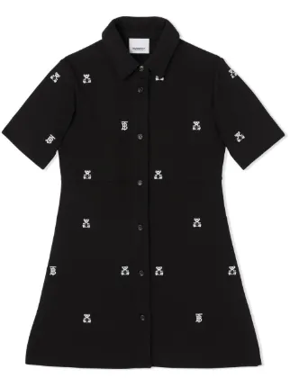 Burberry Kids バーバリー・キッズ Thomas Bear シャツワンピース 