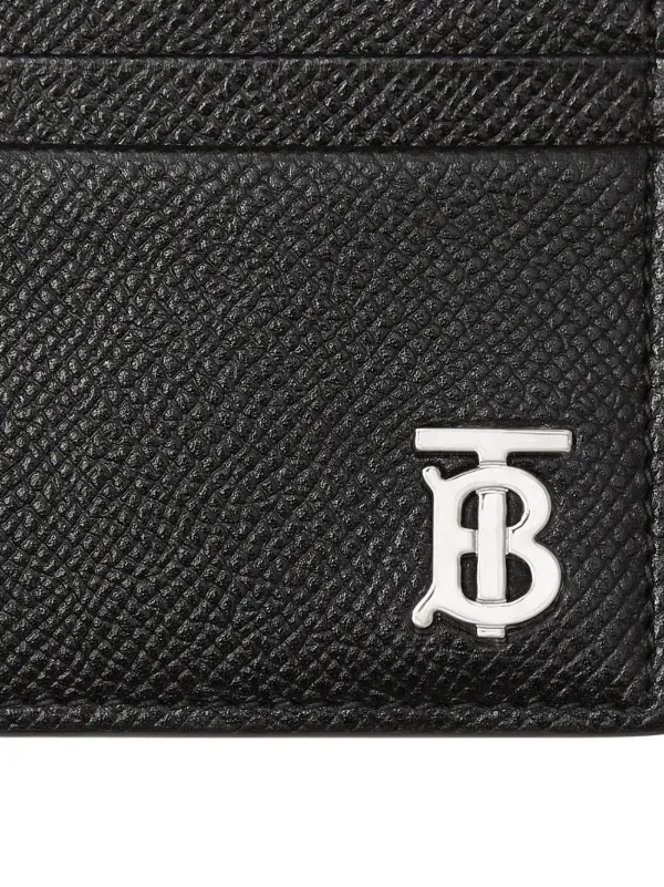 Burberry monogram 2025 leather card case