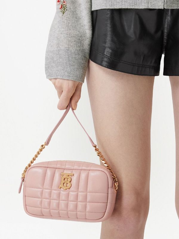 BURBERRY LOLA MINI QUILTED LEATHER CAMERA BAG Spring/Summer 23