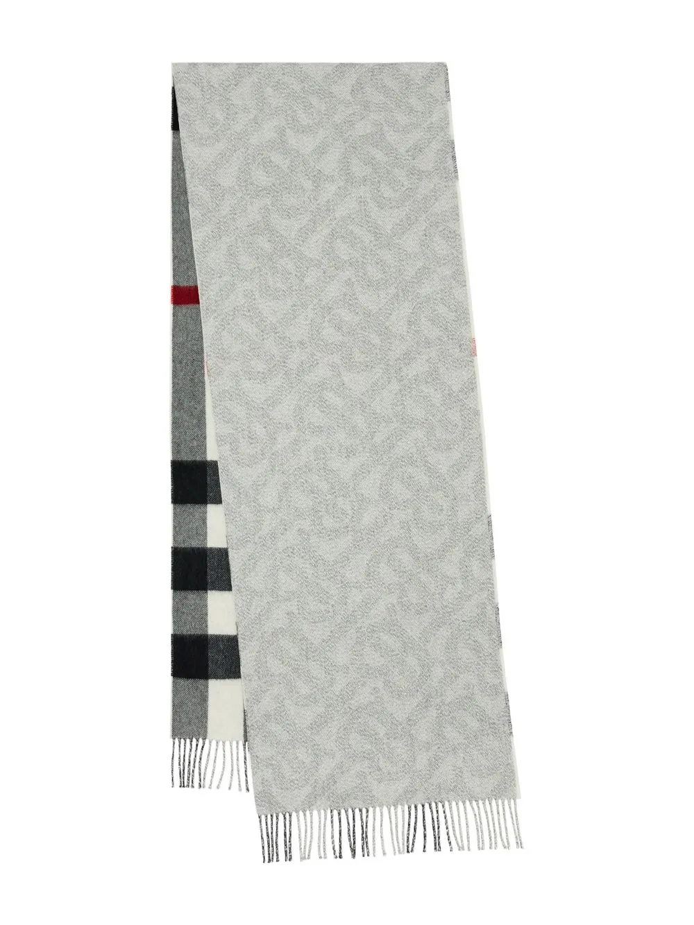 

Burberry reversible cashmere-blend scarf - Neutrals