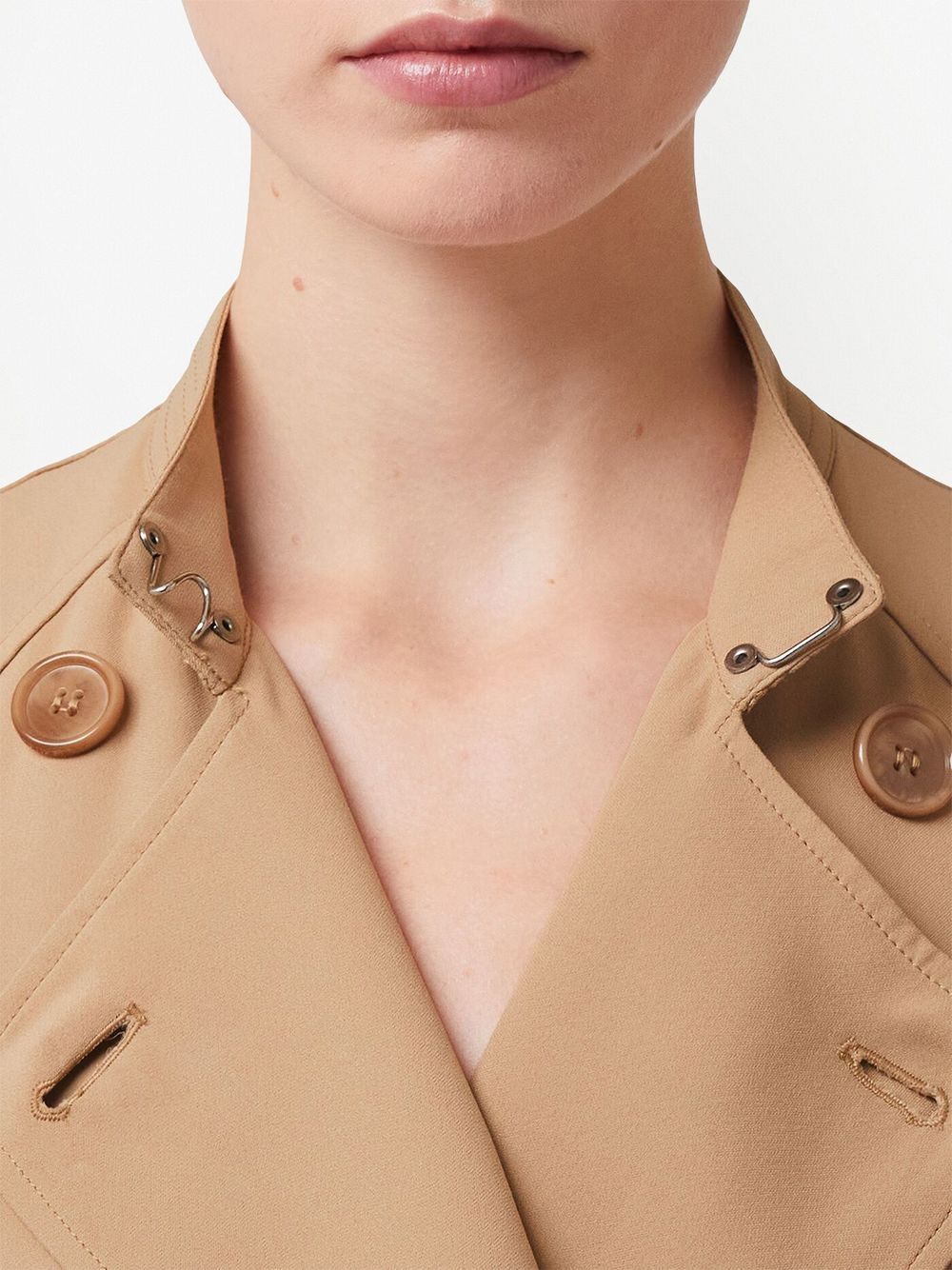 Burberry short-sleeve cady trench dress Women