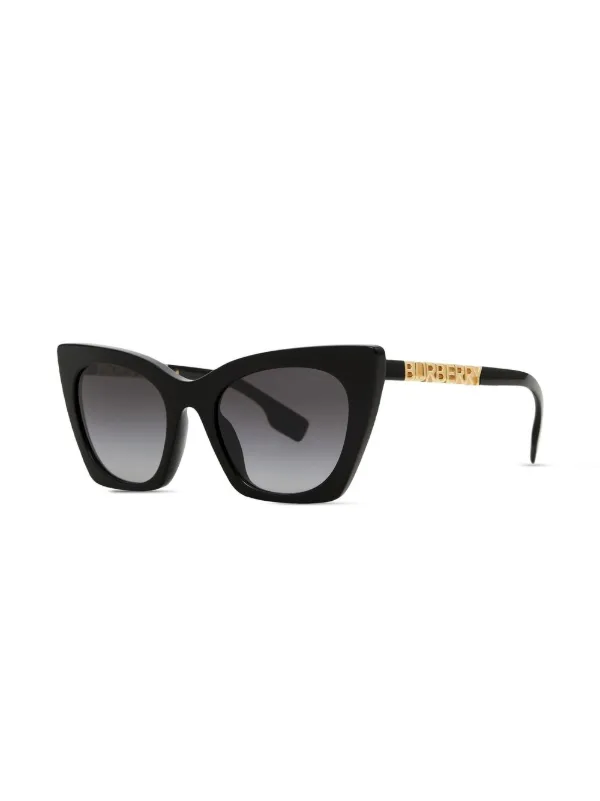 Burberry Oversized cat eye Sunglasses Black FARFETCH EG