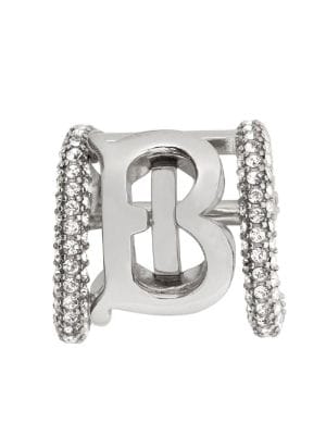 Burberry Spear Silver Stud Earrings - Farfetch