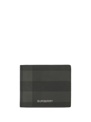 Burberry Haymarket Check Bi-fold Wallet (SHF-18237) – LuxeDH