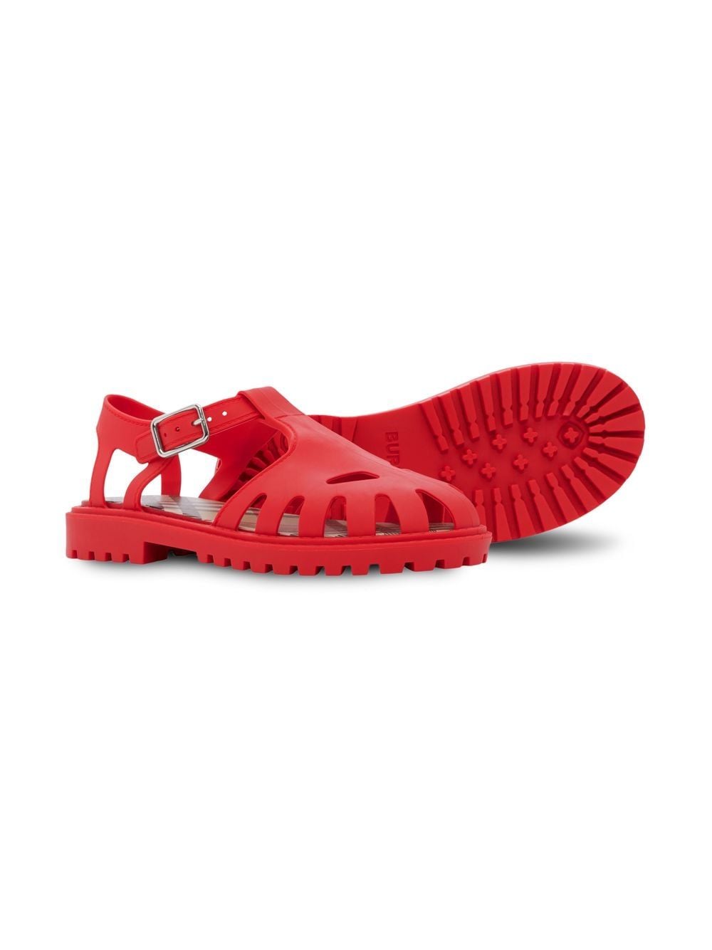 Burberry Kids Vintage Check sandalen - Rood