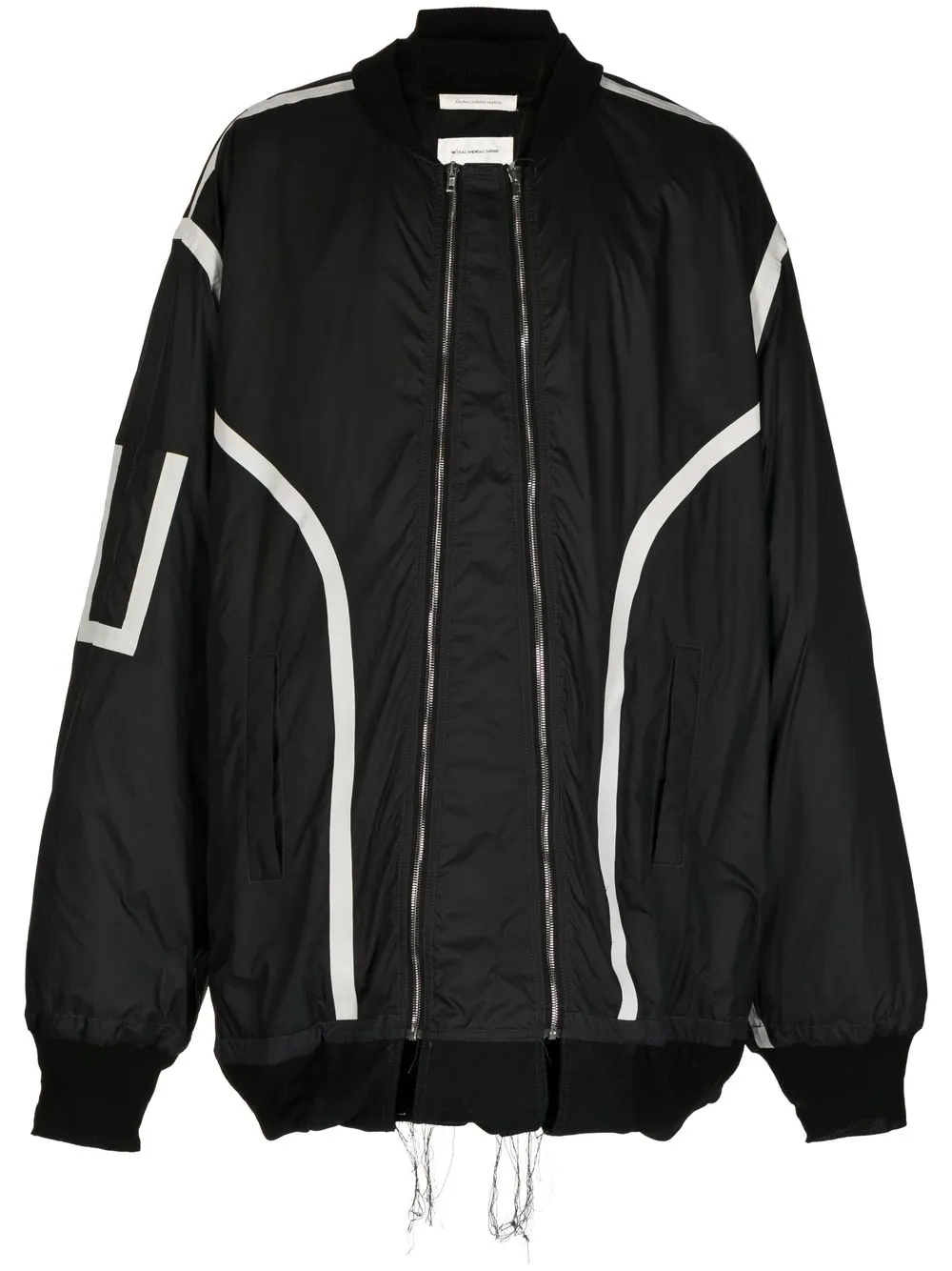 

Nicolas Andreas Taralis reversible oversized bomber jacket - Black