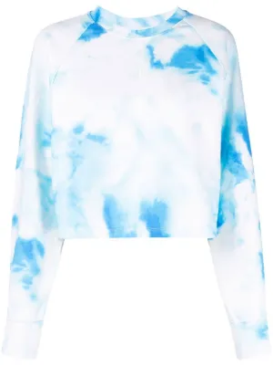 Calvin Klein Jeans Summer Splash Printed Cotton Sweatshirt