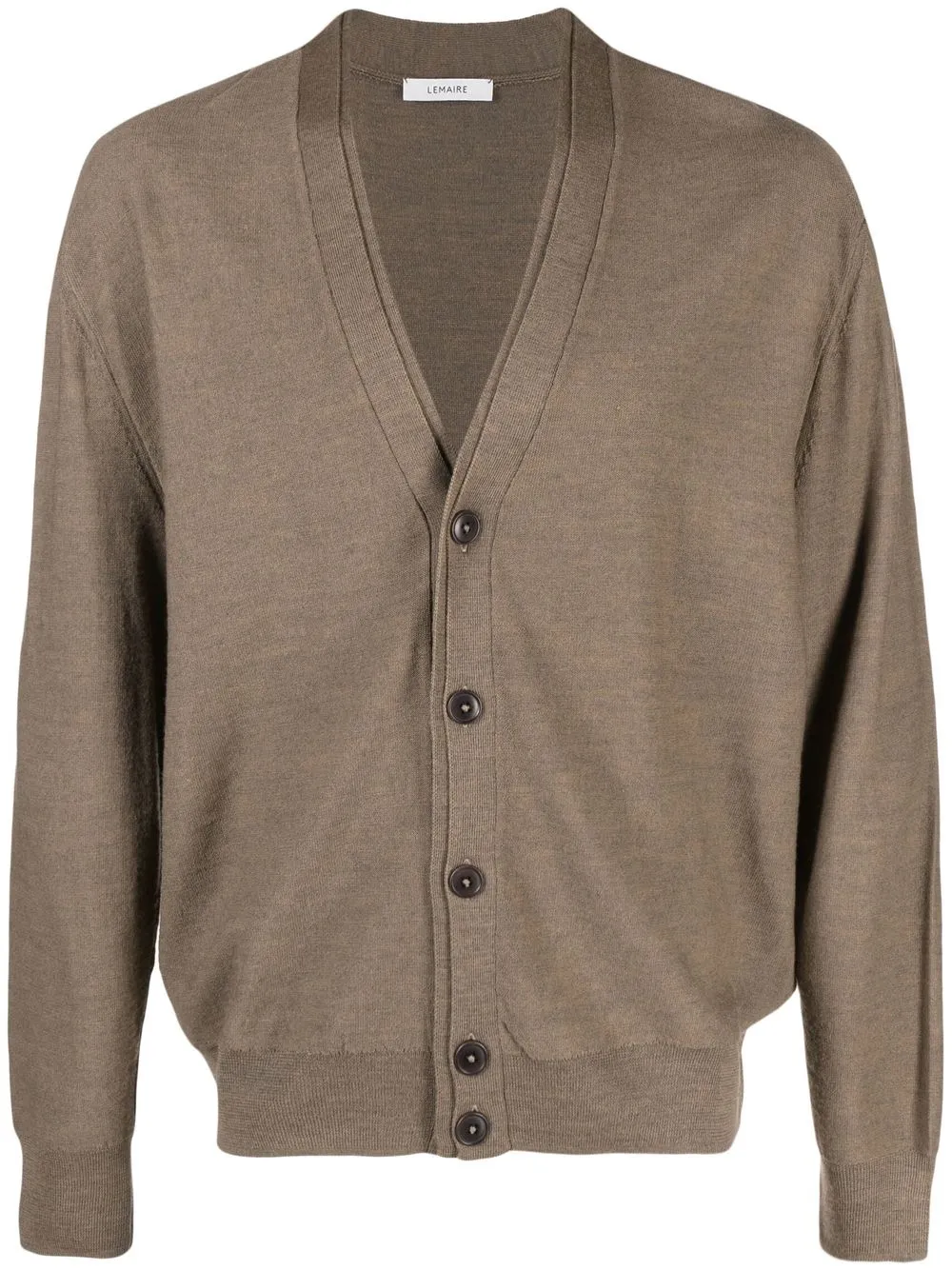 

Lemaire Twisted V-neck cardigan - Brown