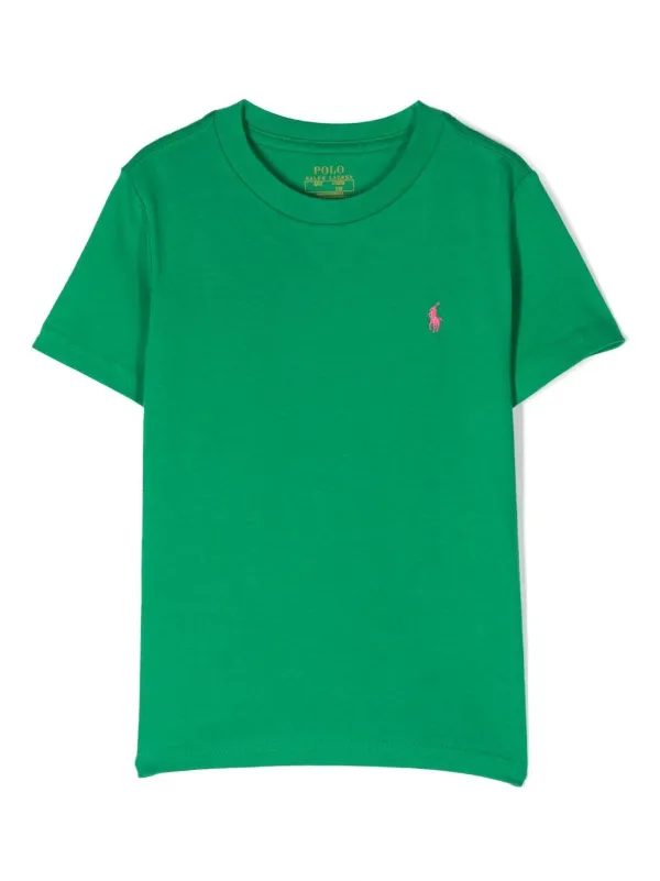 【POLO RALPH LAUREN】ミリタリーグリーン Tシャツ T-shirt POLO RALPH LAUREN Men Tg. XL 710671438389 389 GREEN