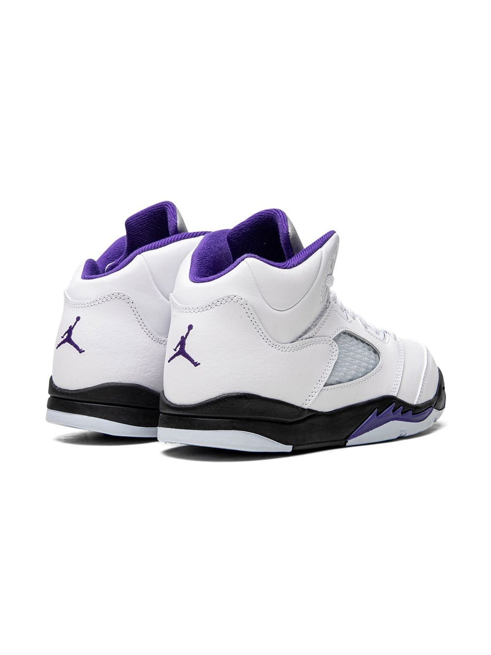 Shop Jordan Air  5 Retro "concord" Sneakers In White