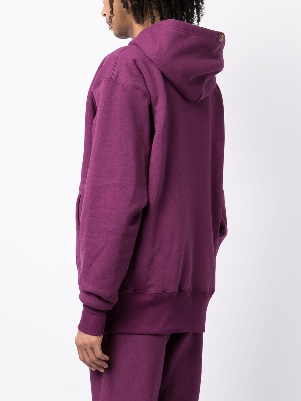 Shop Advisory Board Crystals Double Weight Hoodie In Violett
