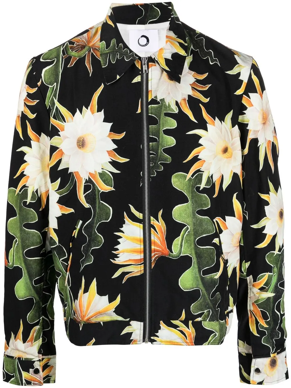 

Endless Joy floral-print bomber jacket - Black
