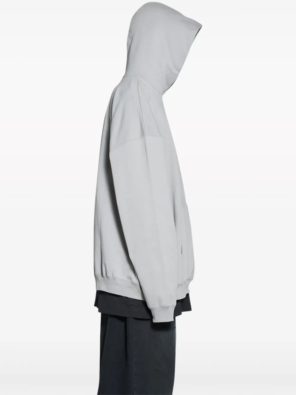 Balenciaga Hoodie met logoprint Grijs